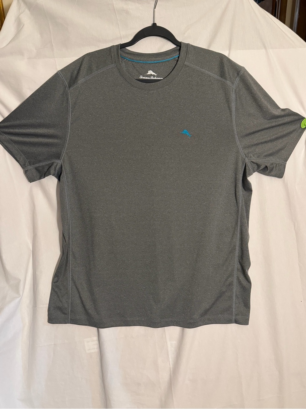 #507 Tommy Bahama Performance Crew Neck T-Shirt - Gray